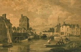 After Michael Rooker (1743-1801), Northwest View of Friar Bacon's study, published 1780, 13