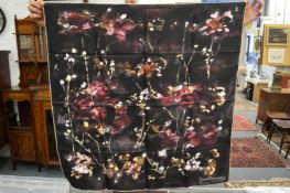 A Pierre Balmain silk scarf.