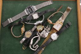 Various gent's and ladies' watches.