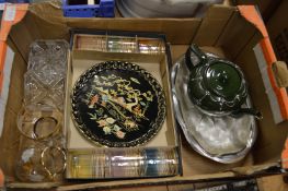 Decorative glassware etc.