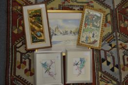 A small group of pictures.