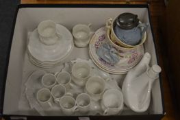 A box of porcelain.