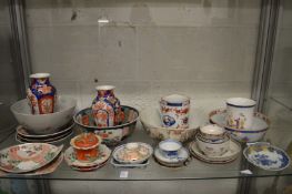 A quantity of Chinese and Japanese porcelain (mostly damaged).