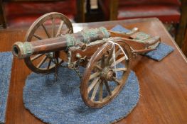 A good model of a cannon.