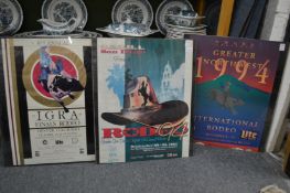 Three Rodeo pposters.