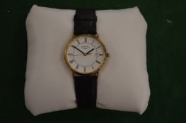 A gentleman's Rotary 9ct gold wristwatch, boxed.