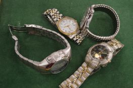 Various wristwatches.