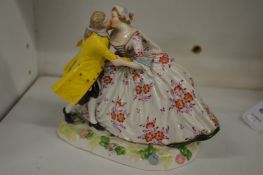 A Dresden group of young lovers.