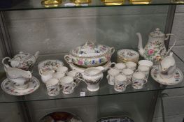 A large quantity of Aynsley Pembroke china.