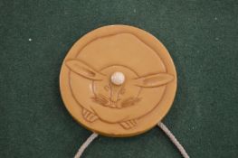 An unusual Japanese carved netsuke, signed.