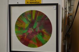 After Damien Hirst, a spin picture.