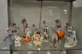 A collection of Lladro and other 20th century collectable china.