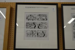 Tim Marwood, original illustration for Thomas the Tank Engine.