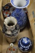 Chinese and Japanese porcelain.