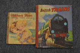 Two children's books.