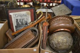 Eastern metalware and other items.