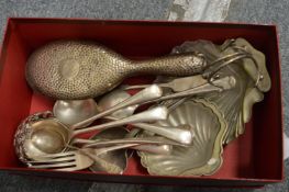 Various silver and plate.