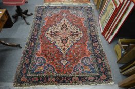 An early Persian rug.