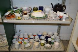 A quantity of decorative and household china.