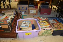 A quantity of children's and other books.