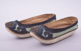A PAIR OF KOREAN TRADITIONAL SHOES.