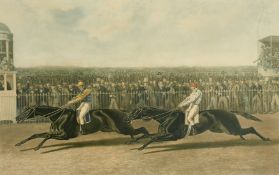 Harris after Herring, The Flying Dutchman and Voltigeur, from Fores's Racing Scenes, faults, 21