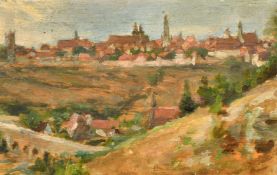 Hugh de Twenebrokes Glazebrook (1870-1935) British, a collection of seven oil on panel Italian