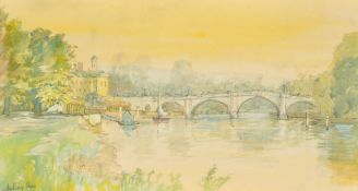 Anthony Kerr (b.1924) 'Richmond Bridge', signed, 7