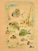 Alfred Birdsey (1912-1996) Bermuda, Bermudian fish, watercolour, signed and dated '86, 22.25