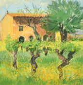 Sally Scott (b. 1939) A Pair of pastel and mixed media drawings, 'A Continental View' and 'Arboras