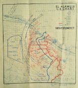 A collection of second world war ordinance maps and other similar including maps of Europe,
