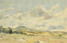 Peter Foster (b. 1919), 'El Escorial', watercolour, signed and dated 1974, 12.5