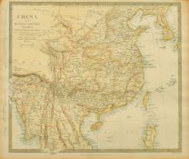 A map of China and the Birman Empire, published by Baldwin and Craddock, along with three further