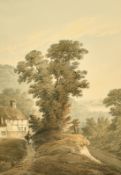 James Bourne (1773-1854), 'Southampton from Hythe', watercolour, 13