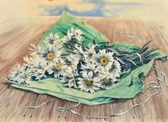 Stuart Maxwell Armfield (1916-2000) British, A bouquet of daisies, watercolour on Royal