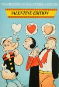 Bill Mevin (1922-2019) British, Popeye, Valentine Edition, drawing, signed, 17.75