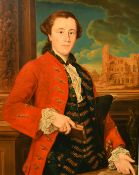 G.K. Mirakl (20th Century) After Batoni, A three quarter length portrait of a Gentleman standing