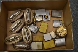 Zippo, Ronson and other lighters.