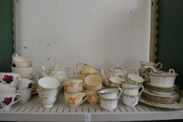 Various part tea services.