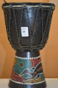 An African drum.