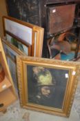 Paintings and prints.