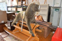 A modern rocking horse.