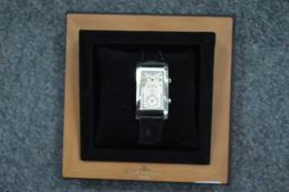 A Baume & Mercier gentleman's wristwatch (dial stained).