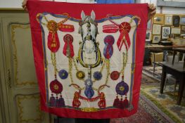 A ladies' head scarf.