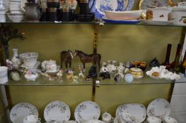 A quantity of collectable and decorative china and glass.