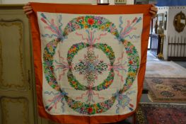 A ladies' head scarf.