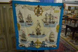 A ladies' head scarf.