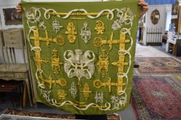 A ladies' head scarf.