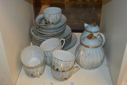 A Japanese porcelain tea service.