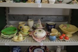 Carlton ware and other similar collectable china.